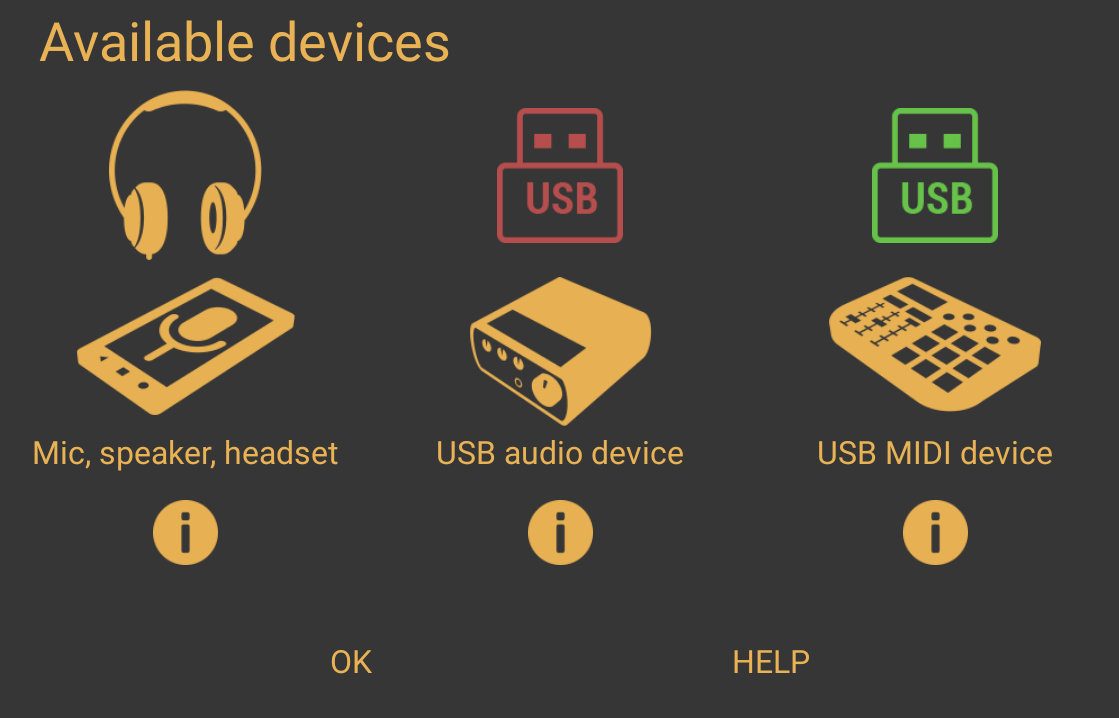 Connecting a MIDI Device